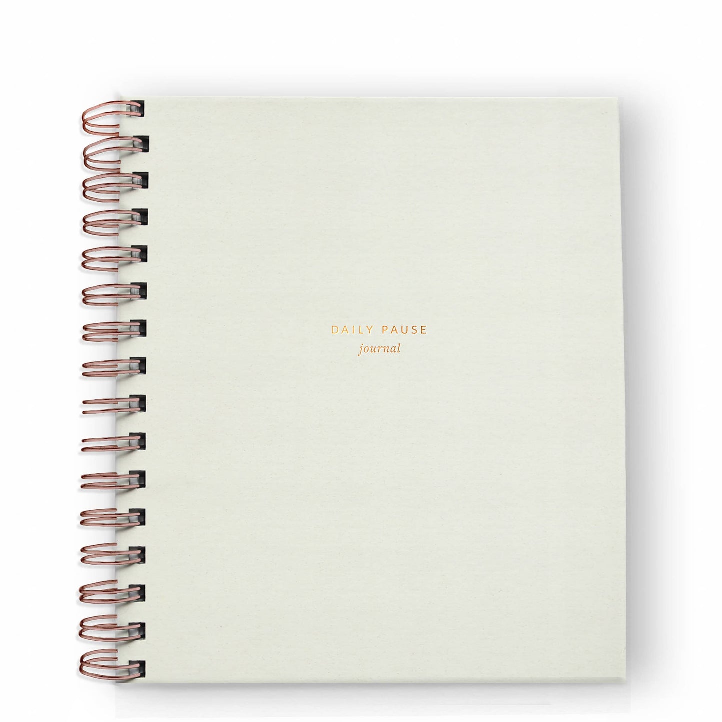 Daily Pause Journal in Chalk White