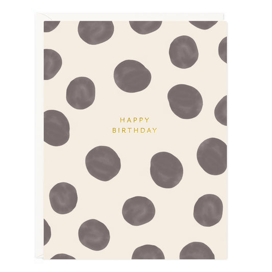 Birthday Classic Dots Card