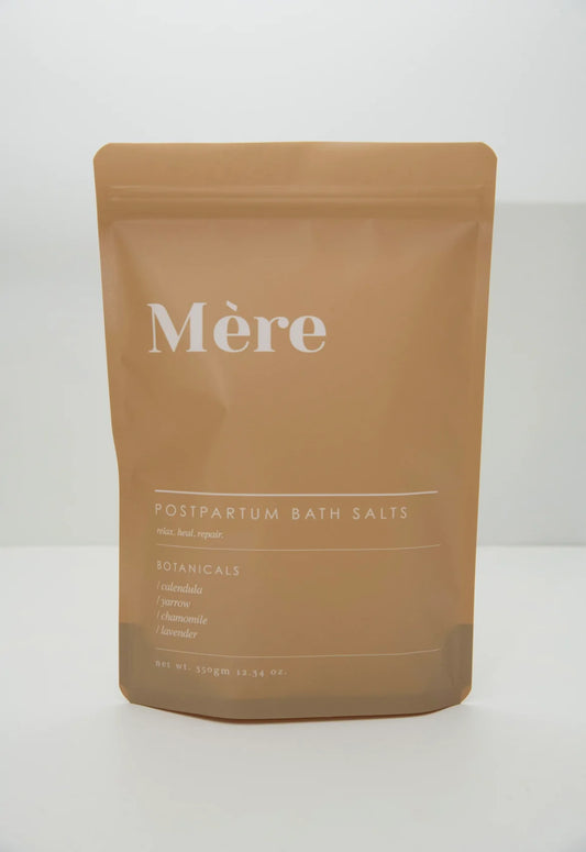Postpartum Bath Salts 350gm - Mere Botanicals